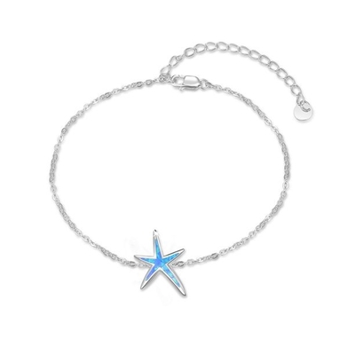 Bintang Laut Gelang Opal Gelang untuk Wanita Wanita Perhiasan Ulang Tahun Hadiah Hari Ibu untuk Ibu Wanita