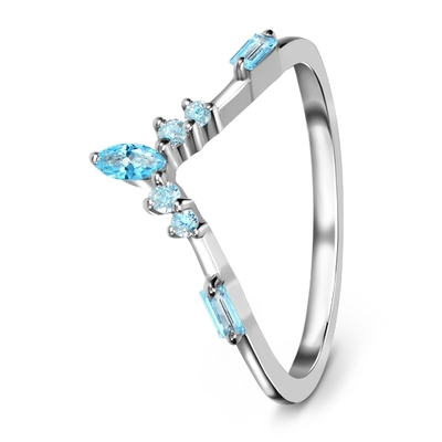 9K / 10K / 14K / 18K Natural Emerald Cut Diamond Engagement Ring Emas Putih