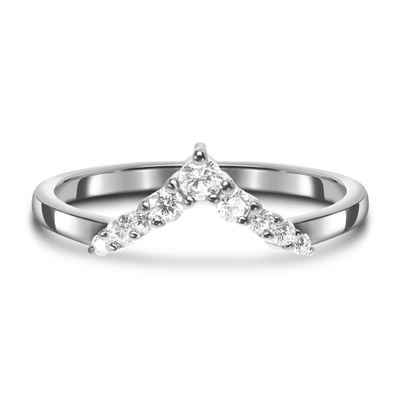 Cincin Pertunangan Berlian Selebriti Untuk Wanita, Perhiasan Berlian Asli 14K Mawar