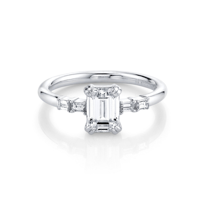 Emas murni Pernikahan Cincin Berlian Alami Pernikahan Padat 14 k/18 k Emas Pernikahan Cincin Nyata Cincin Berlian