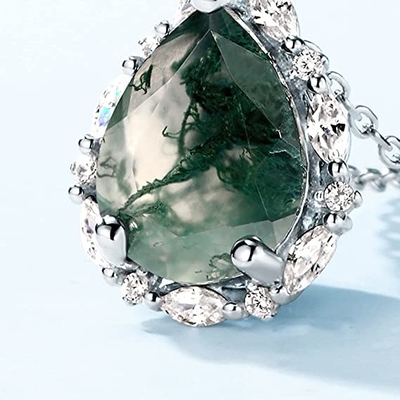 925 Sterling Silver Bentuk Marquise Jade Aventurine Daun Terbuka Cincin Daun Zaitun Cincin Perhiasan Buatan Tangan Hadiah Unik untuk Wo