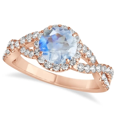 Cincin Perak Sterling 925 Padat Yang Indah, Cincin Batu Permata Oval Cut Moonstone Untuk Anak Perempuan