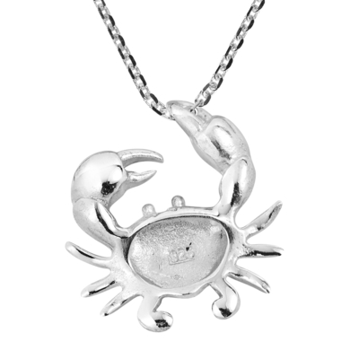 Menakjubkan Gurita Laut Sterling Silver Liontin Kalung Kehidupan Laut Perhiasan untuk Pecinta Laut