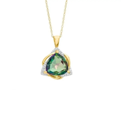925 Sterling Silver Biru Tanzanite Perhiasan CZ Desember Kelahiran Kalung Batu Tanzanite Perhiasan Kalung