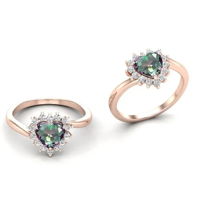 Grosir 925 Sterling Silver Jewelry Bentuk Persegi Cincin Perak Mystic Topaz