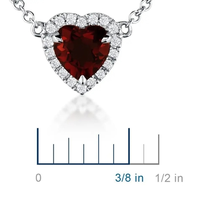S925 Sterling Silver Elegan Sapphire CZ Perhiasan Wanita Kristal Rantai Kalung Fashion