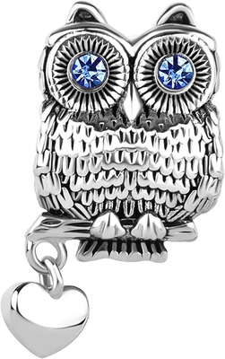 1.5-2.5mm SBI Perhiasan Anjing Berbaring Perak Mantra Manik Untuk Kalung Gelang Liontin